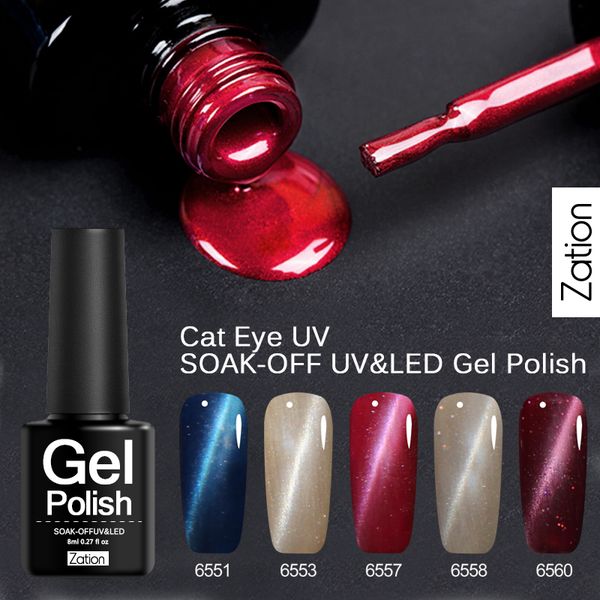 zation 8ml cat eye uv hybrid gel lacquer long-lasting nail art soak off 3d magnet magic diy cat eye gel nail polish varnish, Red;pink
zation 8ml cat eye uv hybrid gel lacquer long-lasting nail art soak off 3d magnet magic diy cat eye gel nail polish varnish, Red;pink