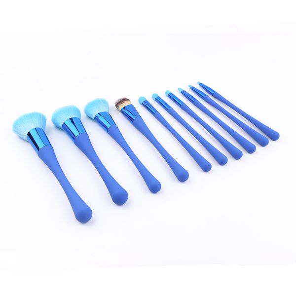 10pcs makeup brushes set blue cosmetic brush kit private label oem factory make up brushes
10pcs makeup brushes set blue cosmetic brush kit private label oem factory make up brushes
