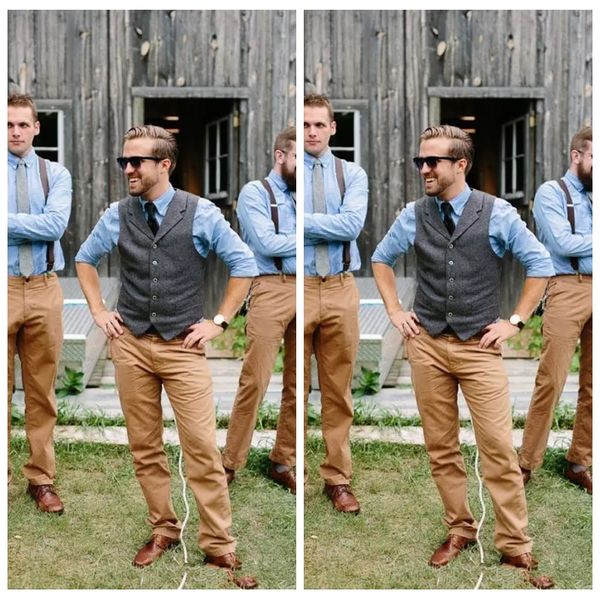 2019 vintage custom online men wedding wool tweed vests casual spring groom vest slim fit mens dress suit vest prom groomsmen wear, Black
2019 vintage custom online men wedding wool tweed vests casual spring groom vest slim fit mens dress suit vest prom groomsmen wear, Black
