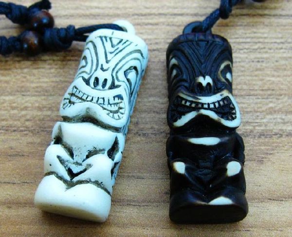 yqtdmy 12 pcs embossed faux bone black/white tribal carving tiki totem men charm pendant necklace men necklace jewelry, Silver
yqtdmy 12 pcs embossed faux bone black/white tribal carving tiki totem men charm pendant necklace men necklace jewelry, Silver