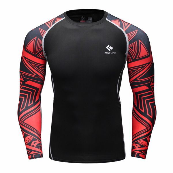 men's compression & tee fashion 3d prints fitness skin tights long sleeve quick-dry cody lundin tshirt male fitness t-shirt, White;black
men's compression & tee fashion 3d prints fitness skin tights long sleeve quick-dry cody lundin tshirt male fitness t-shirt, White;black