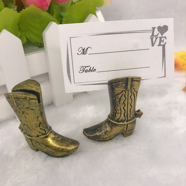 cowboy boot place card holder wedding table card holders bridal shower party decoration favors
cowboy boot place card holder wedding table card holders bridal shower party decoration favors