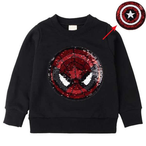 colorful superman hoodies magic discoloration sequin spiderman cartoon paillettes soccer sweatshirt for boys and girls Y1892907
colorful superman hoodies magic discoloration sequin spiderman cartoon paillettes soccer sweatshirt for boys and girls Y1892907