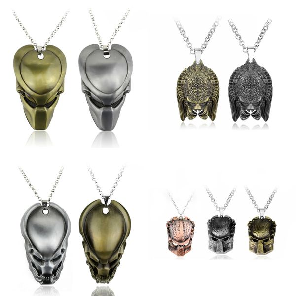 movie avp alien mask metal necklace pendant zinc alloy fashion necklace for men women gift collection, Silver
movie avp alien mask metal necklace pendant zinc alloy fashion necklace for men women gift collection, Silver