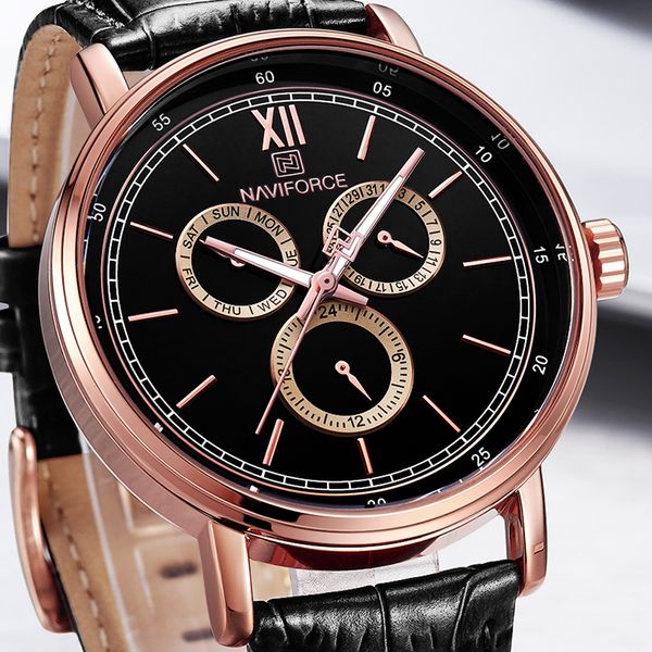 brand naviforce men's creative fashion quartz wrist watch leather strap sport watches luminous hands clock relogio masculino, Slivery;brown
brand naviforce men's creative fashion quartz wrist watch leather strap sport watches luminous hands clock relogio masculino, Slivery;brown