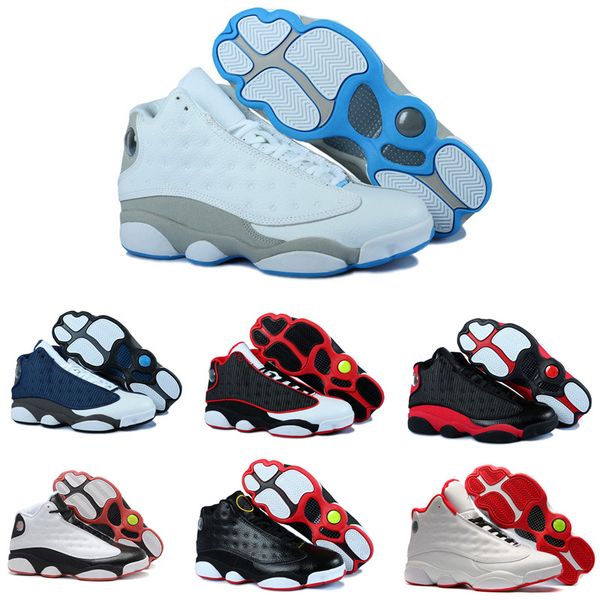 highquality basketball shoes 13 white blue 3m black red chicago all star panda men women sneakers 13s sports shoes, White;red
highquality basketball shoes 13 white blue 3m black red chicago all star panda men women sneakers 13s sports shoes, White;red