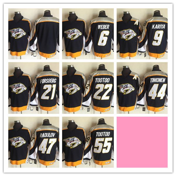 ccm men stitched nashville predators #6 weber/#9 kariya/#21 forsberg/#22 tootoo/#44 timonen/#47 radulov black ccm ice hockey jerseys, Black;red
ccm men stitched nashville predators #6 weber/#9 kariya/#21 forsberg/#22 tootoo/#44 timonen/#47 radulov black ccm ice hockey jerseys, Black;red