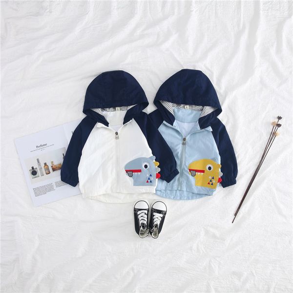 2018 new newborn baby clothing boys cartoon dinosaur jacket children fashion autumn spring hooded zipper coat outwear by336, Blue;gray
2018 new newborn baby clothing boys cartoon dinosaur jacket children fashion autumn spring hooded zipper coat outwear by336, Blue;gray