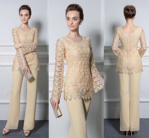 light yellow lace pants suits for mother of the bride formal groom dresses jewel neckline chiffon wedding mothers guest dresses dh4027, Black;red
light yellow lace pants suits for mother of the bride formal groom dresses jewel neckline chiffon wedding mothers guest dresses dh4027, Black;red