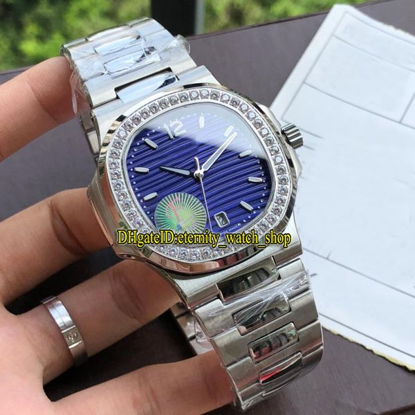 7018 1a-001 sports watches blue dial automatic mechanical mens watch 5711 1a010 diamonds bezel 316l steel band sport watches, Slivery;brown
7018 1a-001 sports watches blue dial automatic mechanical mens watch 5711 1a010 diamonds bezel 316l steel band sport watches, Slivery;brown