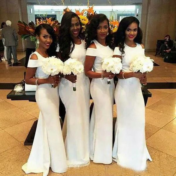 cold shoulder new fashion mermaid long arabic bridesmaid dresses jewel neck maid of honor gowns formal beach wedding guest dresses, White;pink
cold shoulder new fashion mermaid long arabic bridesmaid dresses jewel neck maid of honor gowns formal beach wedding guest dresses, White;pink