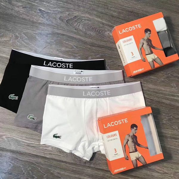 classic designer underwear crocodile embroidery quality boxers pure cotton breathable underpants men's shorts with gift box, Blue;gray
classic designer underwear crocodile embroidery quality boxers pure cotton breathable underpants men's shorts with gift box, Blue;gray