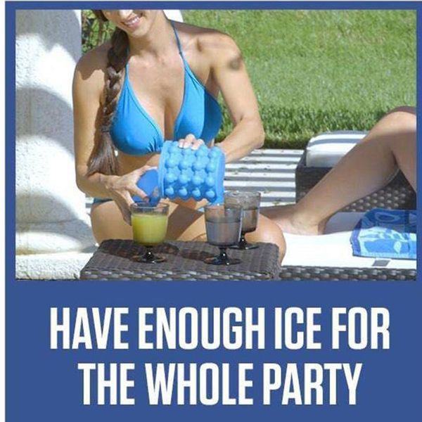 

irlde ice genie saving ice cube maker the revolutionary space kitchen tools silicone magic ice buckets coolers with white retail box
