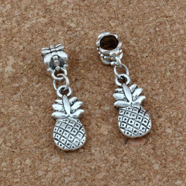 100pcs/lot dangle ancient silver pineapple fruit charm big hole beads fit european charm bracelet jewelry 8.8x31.2mm a-282a, Bronze;silver
100pcs/lot dangle ancient silver pineapple fruit charm big hole beads fit european charm bracelet jewelry 8.8x31.2mm a-282a, Bronze;silver