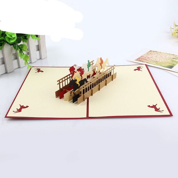 3d laser cut business invitations kirigami greeting card cubic cartoon horse birthday gifts cards ing
3d laser cut business invitations kirigami greeting card cubic cartoon horse birthday gifts cards ing