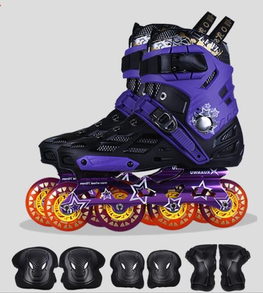 4 wheels skate roselle inline skates professional slalom roller skating shoes sliding skating
4 wheels skate roselle inline skates professional slalom roller skating shoes sliding skating