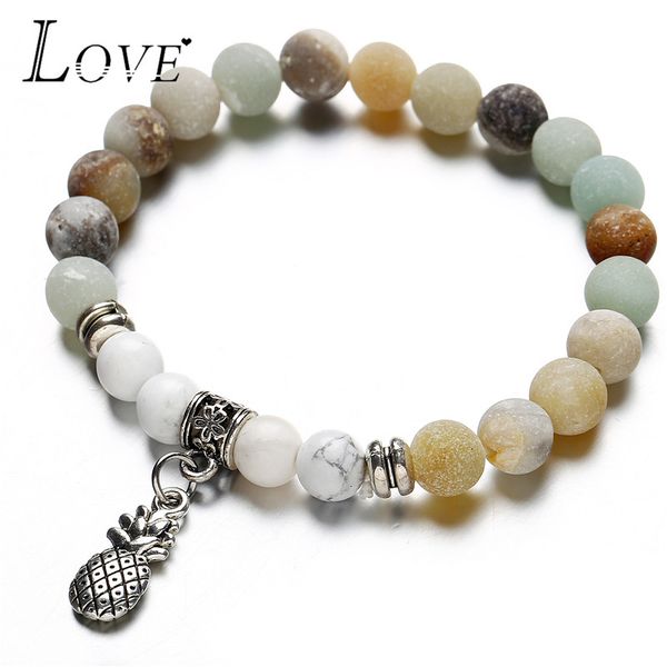 bohemian colorful nature stone bracelets for women vintage pineapple pendant beads bracelets boho jewelry 2018 pulseira feminina, Golden;silver
bohemian colorful nature stone bracelets for women vintage pineapple pendant beads bracelets boho jewelry 2018 pulseira feminina, Golden;silver
