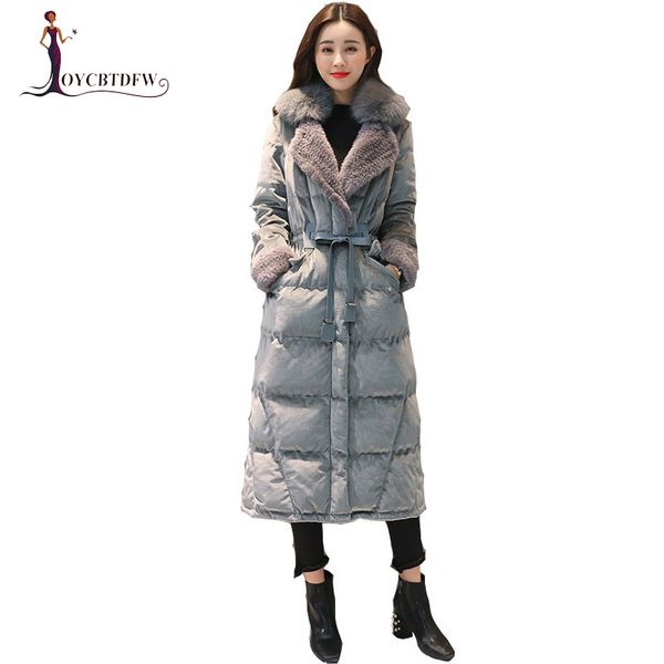 winter women down jacket 2018 medium long gold velvet outerwear thick warm coats female white duck down coat dd0770, Black
winter women down jacket 2018 medium long gold velvet outerwear thick warm coats female white duck down coat dd0770, Black