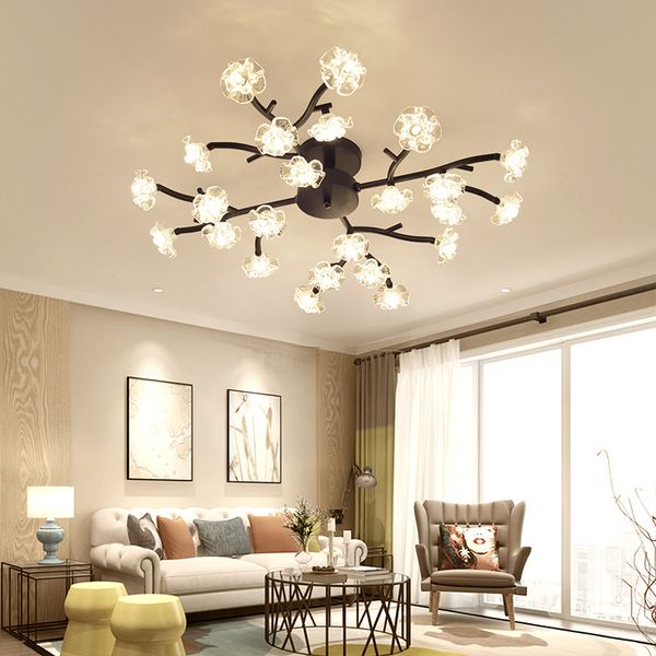 nordic ceiling lamp flower crystal ceiling light for living room bedroom home lighting fixtures lustre luminiare lamp
nordic ceiling lamp flower crystal ceiling light for living room bedroom home lighting fixtures lustre luminiare lamp