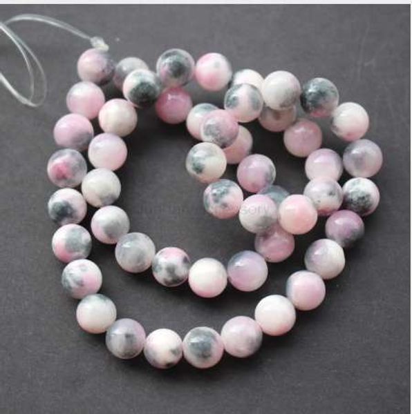 48pcs/lot 8mm stone beads bosi stone mottled pink gray tone fashion beads for bracelet necklace, Black
48pcs/lot 8mm stone beads bosi stone mottled pink gray tone fashion beads for bracelet necklace, Black