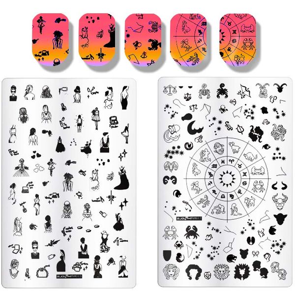 nail art stamping plates zjoy plus series spring garden stencils for nails rectangle flower butterfly nail stamping plate, White
nail art stamping plates zjoy plus series spring garden stencils for nails rectangle flower butterfly nail stamping plate, White