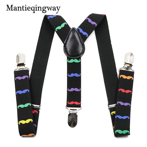 mantieqingway children colorful beards suspenders for boy/girls 3 clip buckle suspenders y-shape elatic belt strap shirts braces, Black;white
mantieqingway children colorful beards suspenders for boy/girls 3 clip buckle suspenders y-shape elatic belt strap shirts braces, Black;white