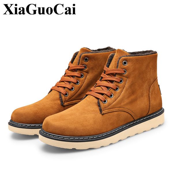 new lace-up ankle boots men casual shoes winter fleeces snow boots non-slip wear-resistant solid cotton shoes h590, Black
new lace-up ankle boots men casual shoes winter fleeces snow boots non-slip wear-resistant solid cotton shoes h590, Black