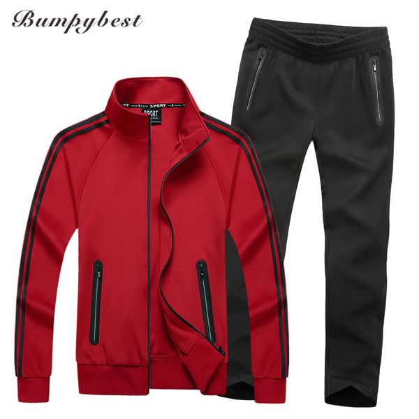 bumpybeast 2018 new sportswear men spring autumn set mens tracksuit striped jacket + pants men casual sporting suits 6xl 7xl 8xl, Gray
bumpybeast 2018 new sportswear men spring autumn set mens tracksuit striped jacket + pants men casual sporting suits 6xl 7xl 8xl, Gray