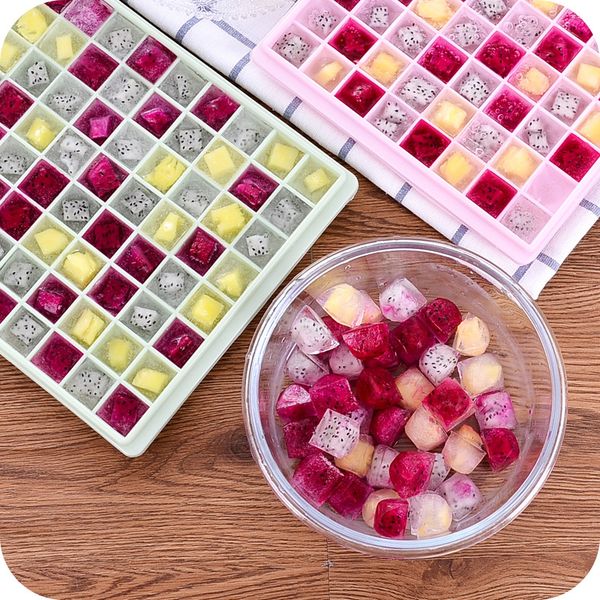 diy creative 96 grids small ice cube mold square shape silicone ice tray fruit ice cube maker bar kitchen accessories
diy creative 96 grids small ice cube mold square shape silicone ice tray fruit ice cube maker bar kitchen accessories