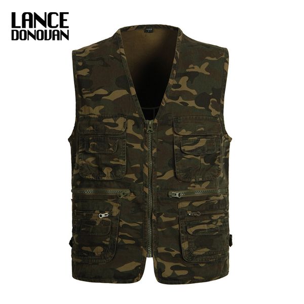 new 2018 camouflage tactical vest men army multi pocket travel pgraphy vests, Black;white
new 2018 camouflage tactical vest men army multi pocket travel pgraphy vests, Black;white