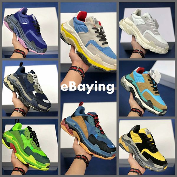 2018 new colors bl triple s 2.0 paris sneakers mens women designer shoes fashion outdoor old grandpa luxury trainers original qualtiy 35-45, Black
2018 new colors bl triple s 2.0 paris sneakers mens women designer shoes fashion outdoor old grandpa luxury trainers original qualtiy 35-45, Black