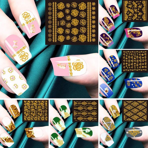 10 sheets shinny golden tone nail art tip stickers flower leaf manicure decals new arrival, Silver;gold
10 sheets shinny golden tone nail art tip stickers flower leaf manicure decals new arrival, Silver;gold