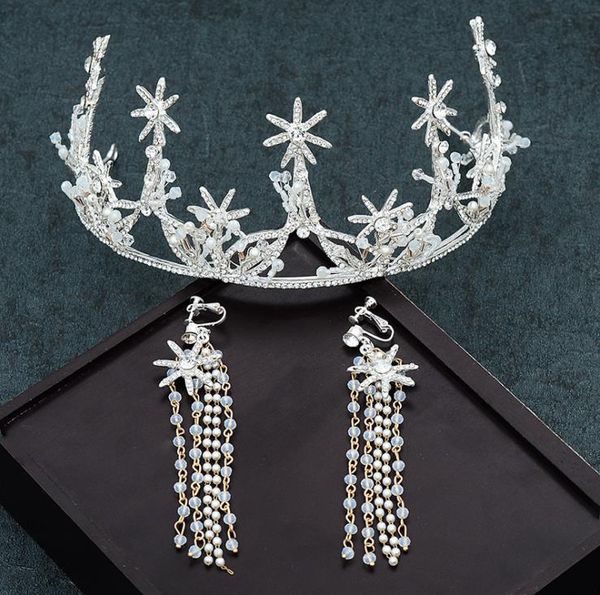 two sets of silver headwear earrings, 2018 new wedding gowns, p studio and accessories
two sets of silver headwear earrings, 2018 new wedding gowns, p studio and accessories