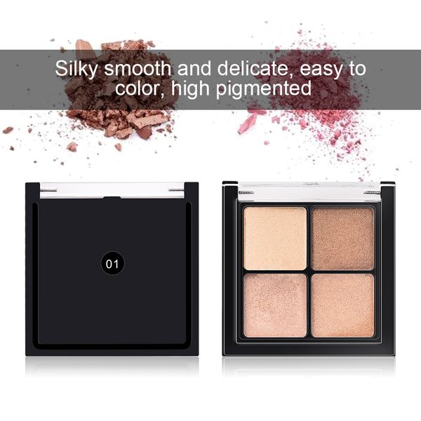 4 colors eyeshadow pallete powder makeup palette matte shimmer pigment eye shadow highlighter powder dual use
4 colors eyeshadow pallete powder makeup palette matte shimmer pigment eye shadow highlighter powder dual use