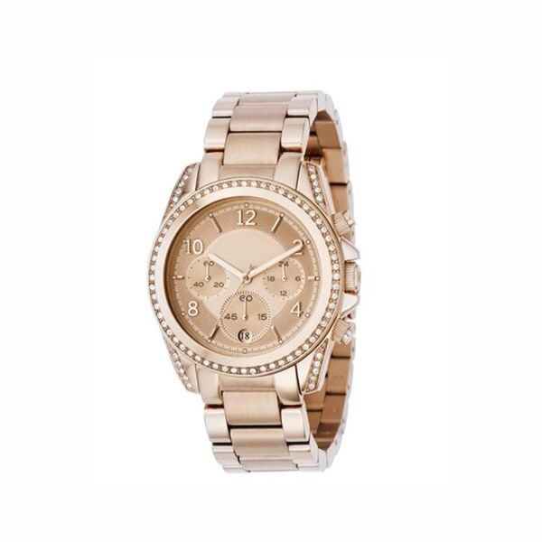 Women's Watch 5263 Blair Colour: Rose Gold Crystal Chronograph Ladies Wristwatch 1PC
Women's Watch 5263 Blair Colour: Rose Gold Crystal Chronograph Ladies Wristwatch 1PC
