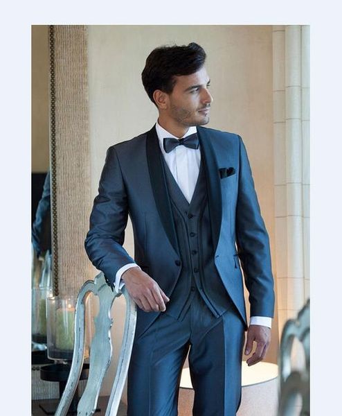mens blue shawl lapel slim fit 3 piece suit groom tuxedos wedding men suit one button casual formal prom business blazer, White;black
mens blue shawl lapel slim fit 3 piece suit groom tuxedos wedding men suit one button casual formal prom business blazer, White;black