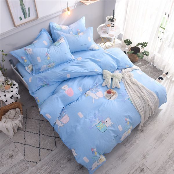 classic cartoon fashion bedding set size grey blue flower bed linen 4pcs/set duvet cover set pastoral 100% cotton bed sheet
classic cartoon fashion bedding set size grey blue flower bed linen 4pcs/set duvet cover set pastoral 100% cotton bed sheet