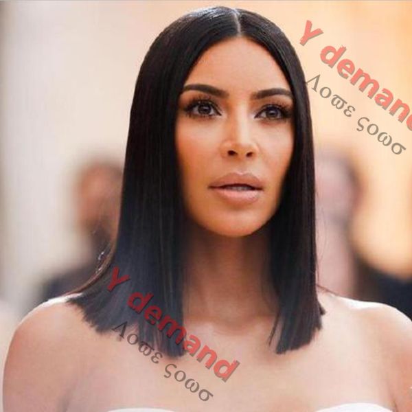 14inch simulation brazilian hair short bob heat resistant hair black straight black glueless synthetic wig middle part
14inch simulation brazilian hair short bob heat resistant hair black straight black glueless synthetic wig middle part