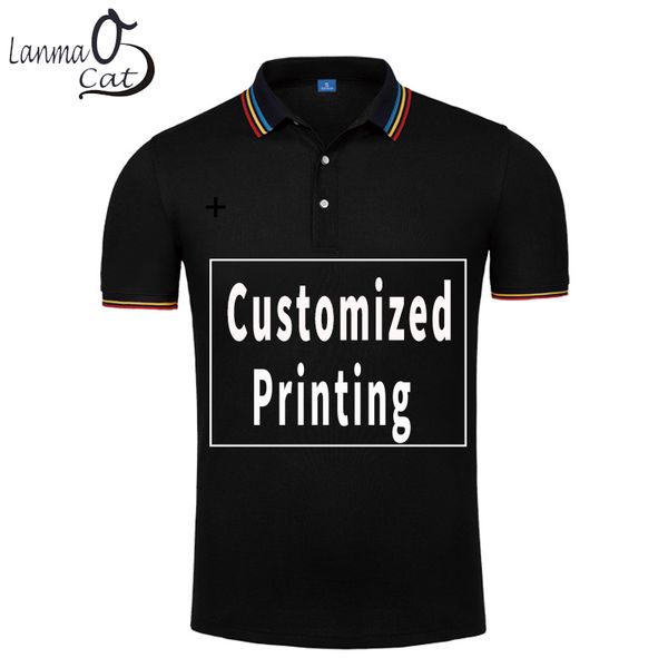 lanmaocat men shirt short sleeve custom printed t shirt turn down collar t- customized clothing ing, White;black
lanmaocat men shirt short sleeve custom printed t shirt turn down collar t- customized clothing ing, White;black