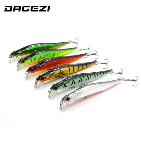dagezi 6шт / серия 14cm / 11g minnow рыболовную приманку лазерная краска приманки swimbait холодец песка искусственный жесткий приманки рыбо
dagezi 6шт / серия 14cm / 11g minnow рыболовную приманку лазерная краска приманки swimbait холодец песка искусственный жесткий приманки рыбо