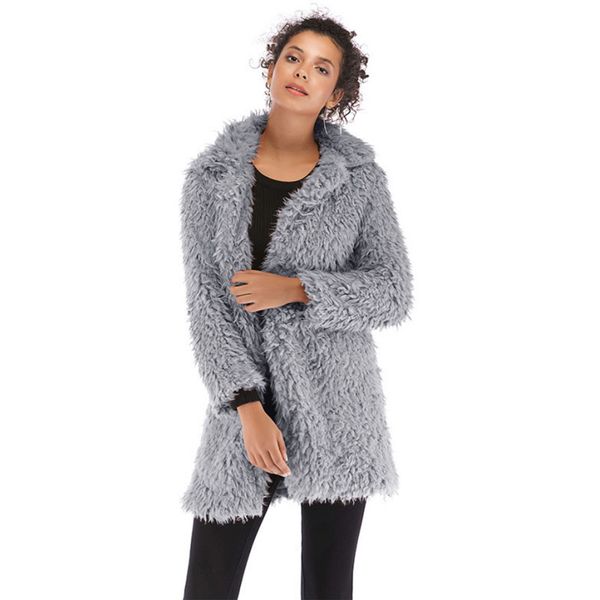 faux fur coat women winter overcoat casual faux fur jacket long sleeve female outerwear plus size casaco feminino 2xl, Black
faux fur coat women winter overcoat casual faux fur jacket long sleeve female outerwear plus size casaco feminino 2xl, Black
