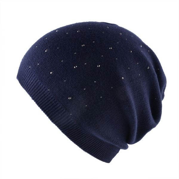 women's cashmere beanie hat winter warm knitted plain rhinestone slouchy beanie for female autumn balavaca skullies&beanies g025, Blue;gray
women's cashmere beanie hat winter warm knitted plain rhinestone slouchy beanie for female autumn balavaca skullies&beanies g025, Blue;gray