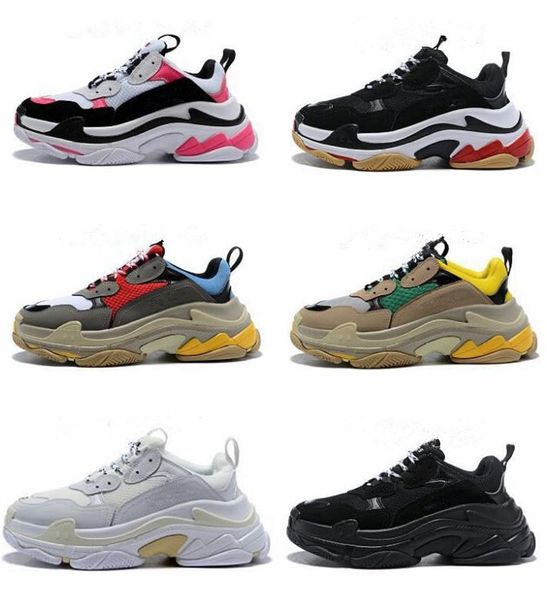 2019 fashion paris 17fw triple s sneaker triple-s casual womens mens dad shoes for men women beige black sports tennis running shoe 36-45, White;red
2019 fashion paris 17fw triple s sneaker triple-s casual womens mens dad shoes for men women beige black sports tennis running shoe 36-45, White;red