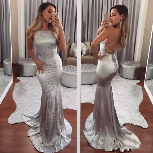 gorgeous sweetheart mermaid prom dresses silver lace appliques beads formal evening gowns strapless zipper back prom party dress, Black
gorgeous sweetheart mermaid prom dresses silver lace appliques beads formal evening gowns strapless zipper back prom party dress, Black