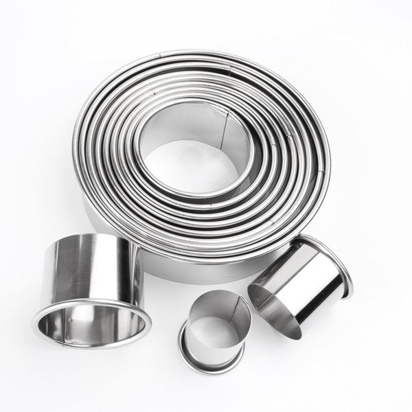 12pcs/ set round shape cookie cutter slicer bread biscuit stainless steel cake mold kitchen baking fondant cake decorating tools
12pcs/ set round shape cookie cutter slicer bread biscuit stainless steel cake mold kitchen baking fondant cake decorating tools