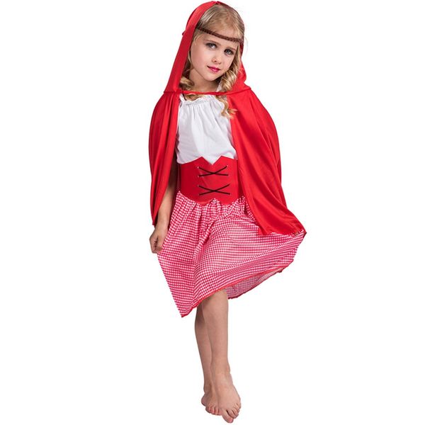 girls story book little red riding hood kids fairy tale fancy dress halloween costume, Black;red
girls story book little red riding hood kids fairy tale fancy dress halloween costume, Black;red