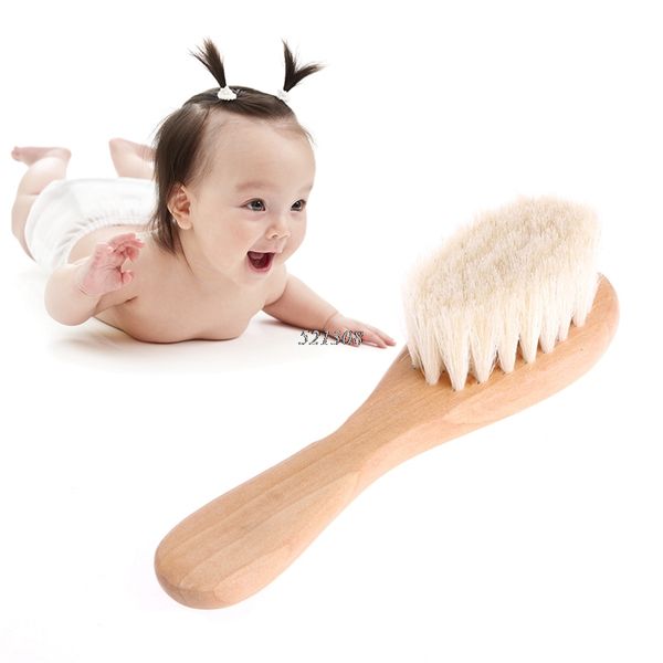 yas) 2017 wooden handle brush baby hairbrush newborn hair brush infant comb head massager mar30_17, Silver
yas) 2017 wooden handle brush baby hairbrush newborn hair brush infant comb head massager mar30_17, Silver