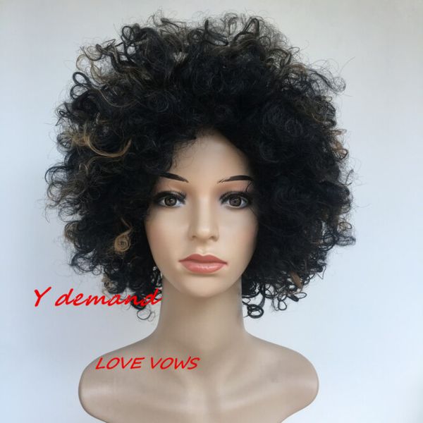 make up beauty wigs hair for black women synthetic none lace wig glueless heat resistant afro kinky curly
make up beauty wigs hair for black women synthetic none lace wig glueless heat resistant afro kinky curly