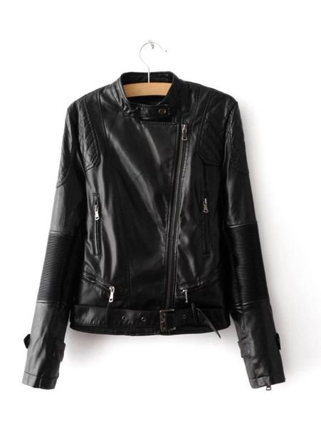 tuhao pu leather jackets sheath long sleeve cool moto biker jackets 2018 autumn fashion streetwear women basic coats t1605, Black
tuhao pu leather jackets sheath long sleeve cool moto biker jackets 2018 autumn fashion streetwear women basic coats t1605, Black