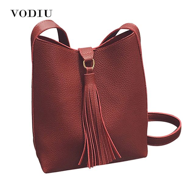 women new bags handbag tote crossbody over shoulder sling messenge leather bucket fringe tassel casual small female bolsas black
women new bags handbag tote crossbody over shoulder sling messenge leather bucket fringe tassel casual small female bolsas black